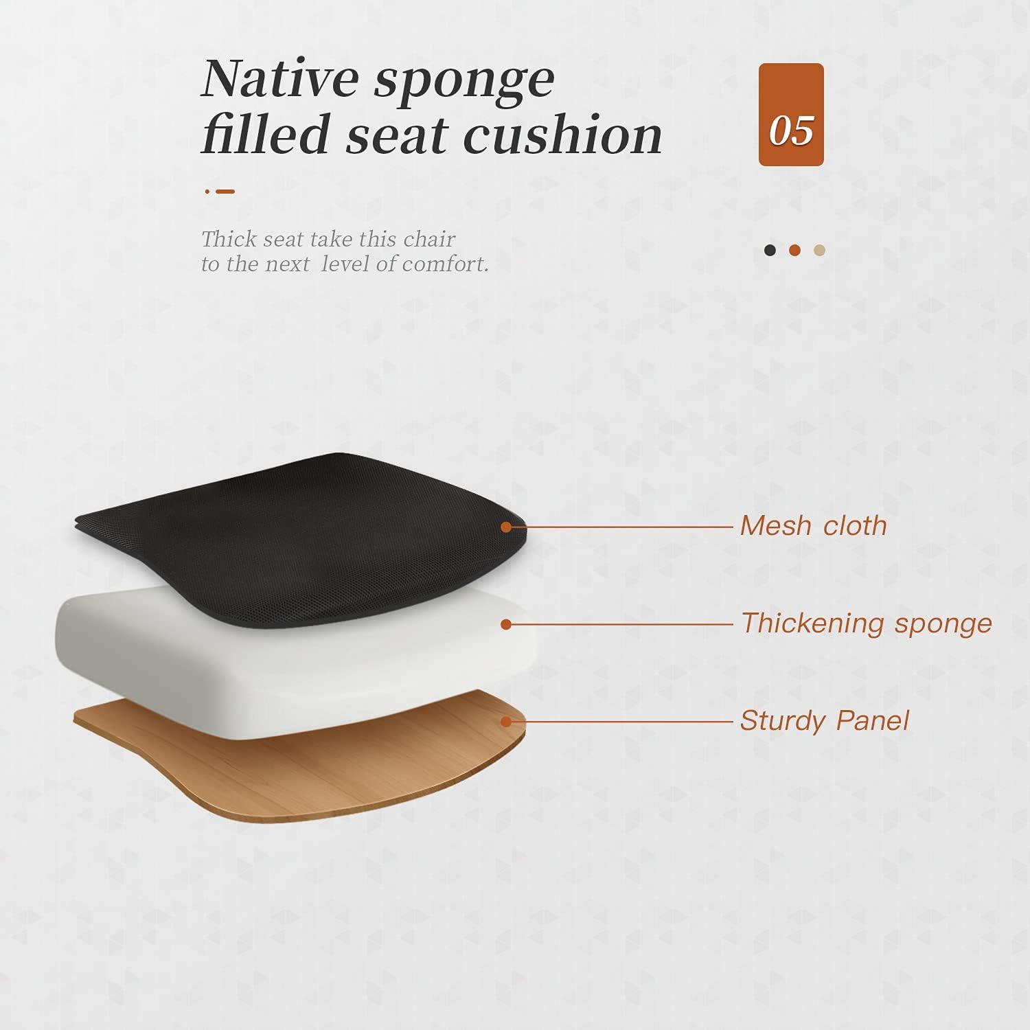 image:imageBestOffice Desk Chair for Office which is Ergonomically Made with Cushion Armrest amp Lumbar Support Nylon BlackPink