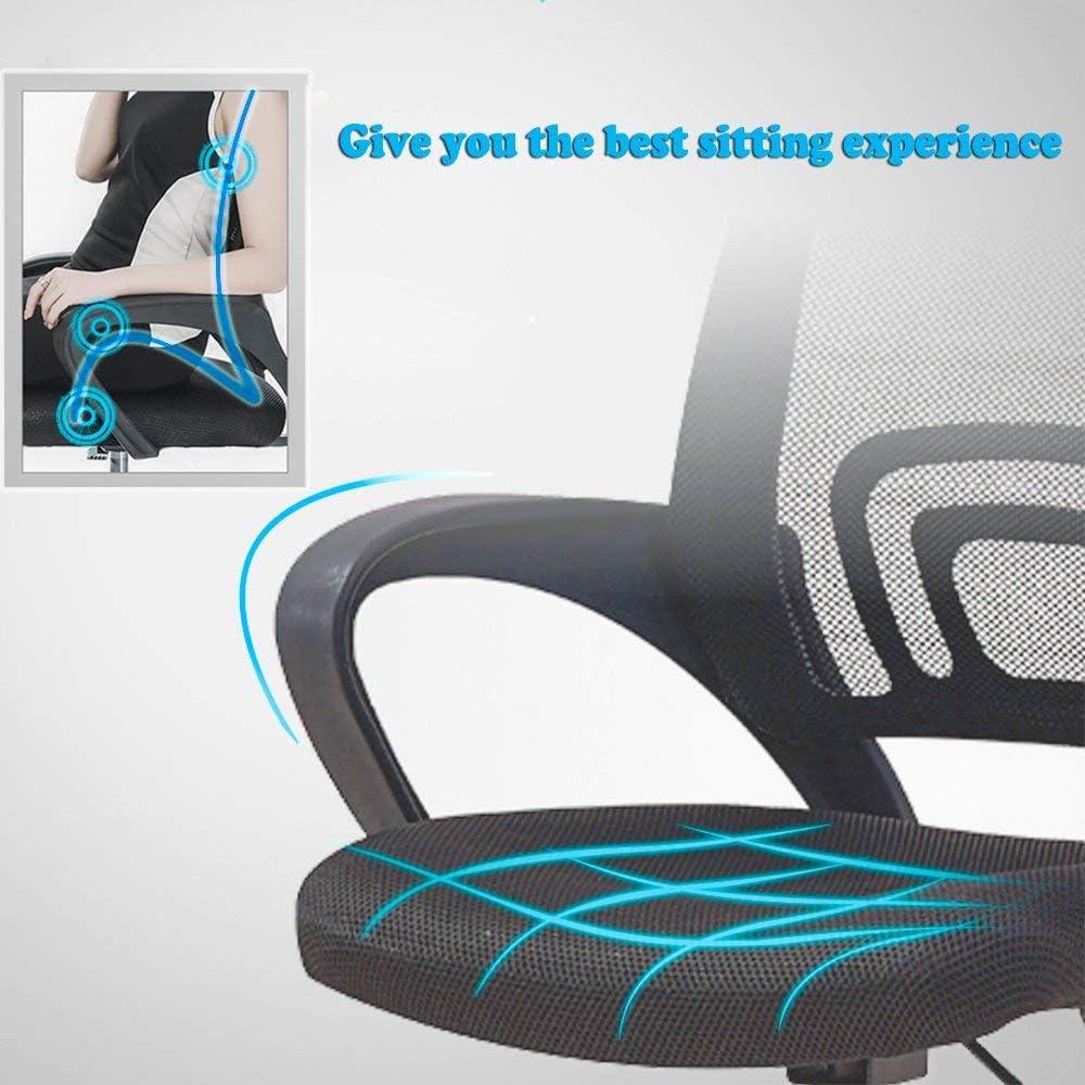 image:imageBestOffice Office Chair Ergonomic Cheap Desk Chair Mesh Computer Chair Lumbar Support Modern Executive Adjustable Stool Rolling Swivel Chair for Back Pain BlackBlack