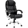 image:imageBestOffice Ergonomic Office Chair Desk Chair Computer Chair with Lumbar Support Arms Executive Rolling Swivel PU Leather Task Chair for Women Adults BlackBlack