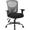 image:imageBig and Tall Office Chair 400lbs Wide Seat Mesh Desk Chair Massage Rolling Swivel Ergonomic Computer Chair with Lumbar Support Adjustable Arms Task Chair for Heavy PeopleGrey