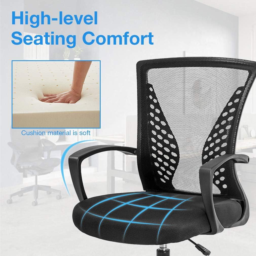 image:imageBestOffice Drafting Chair Ergonomic Tall Office Chair Standing Desk Chair with Flip Up Arms Foot Rest Back Support Adjustable Height Mesh Drafting Stool BlackBlack