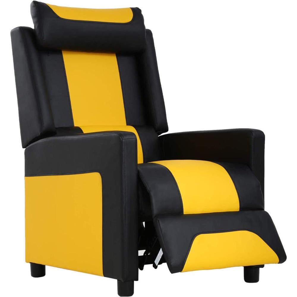 image:imageRecliner Chair Gaming Recliner Gaming Chairs for Adults Video Game Chairs Couch Gamer Chair Reclining Home Movie Theater Seating Sofa Single Living Room Furniture Seat Comfortable