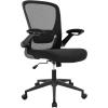 image:imageBig and Tall Office Chair 400lbs Cheap Desk Chair Mesh Computer Chair with Lumbar Support Wide Seat Adjust Arms Rolling Swivel High Back Task Executive Ergonomic Chair for Women MenBlackBlack