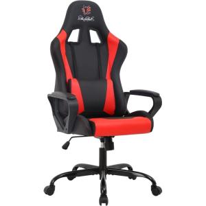 PC Gaming Chair Big and Tall Office Chair 400lbs Wide Seat Racing Computer Chair Executive Task Rolling Swivel Adjustable Ergonomic Desk Chair with Lumbar Support Headrest Armrest for Adults,Red