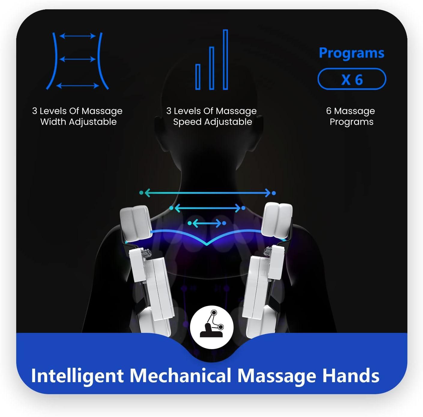 image:imageBestMassage SL Track Full Body Massage Chair Recliner with Zero Gravity Airbag Massage Chair Bluetooth Speaker Foot Roller USB ChargerBlackBrown
